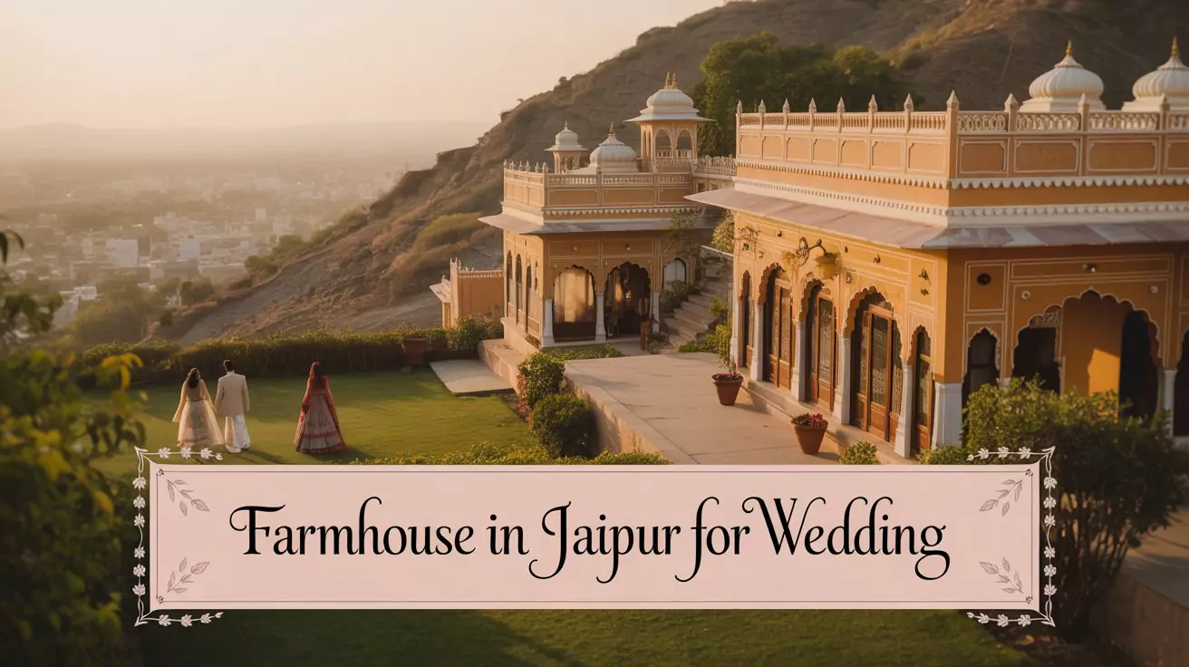 Best Farmhouse in Jaipur for Wedding with Price & Menu