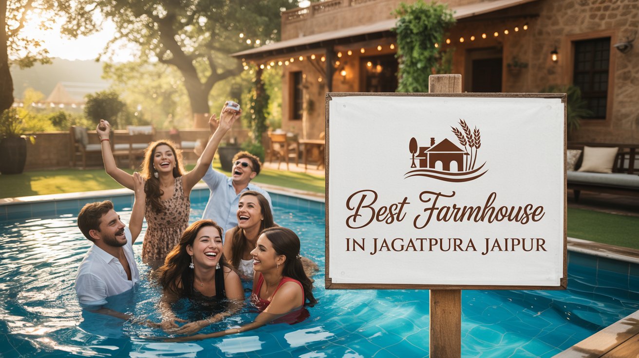 Best Farmhouse in Jagatpura with Price (Near VGU, SKIT)