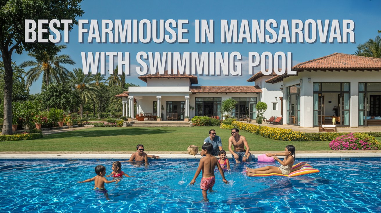 Farmhouse in Mansarovar with Swimming Pool